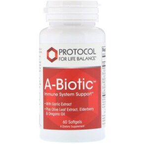Thực phẩm chức năng Protocol for Life Balance A-Biotic Immune System Support 60 Softgels 707359118119