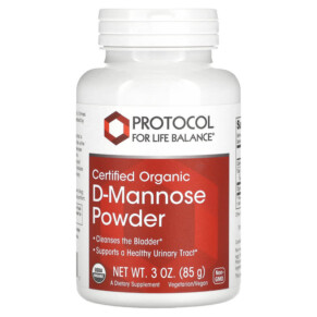Thực phẩm chức năng Protocol for Life Balance Certified Organic D-Mannose Powder 3 oz (85 g) 707359128101