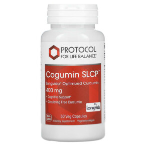 Thực phẩm chức năng Protocol for Life Balance Cogumin SLCP 400 mg 50 Veg Capsules 707359123953