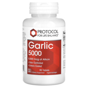 Thực phẩm chức năng Protocol for Life Balance Garlic 5000 5.000 mcg 90 Tablets 707359118140