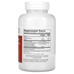 Protocol for Life Balance Glucosamine & Chondroitin with MSM 180 Veg Capsules 3 Thành phần vi chất của Protocol for Life Balance Glucosamine & Chondroitin with MSM 180 Veg Capsules 707359131729