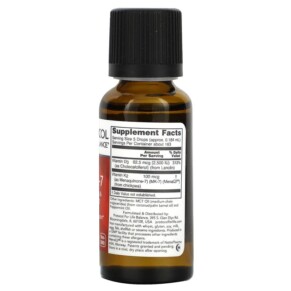 Thành phần vi chất của Protocol for Life Balance Liquid D3 & MK-7 1 fl oz (30 ml) 707359103795