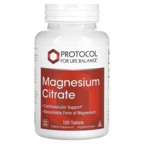 Thực phẩm chức năng Protocol for Life Balance Magnesium Citrate 100 Tablets 707359112902