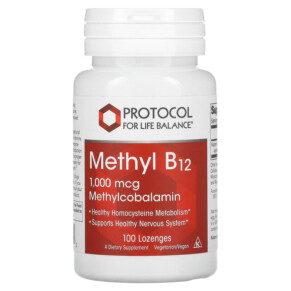 Thực phẩm chức năng Protocol for Life Balance Methyl B12 1.000 mcg 100 Lozenges 707359104952