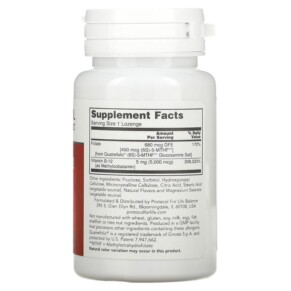 Thành phần vi chất của Protocol for Life Balance Methyl B12 5.000 mcg 60 Lozenges 707359104969