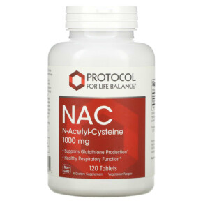 Thực phẩm chức năng Protocol for Life Balance NAC 1.000 mg 120 Tablets 707359101852