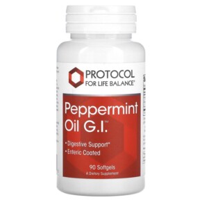 Thực phẩm chức năng Protocol for Life Balance Peppermint Oil G.I. 90 Softgels 707359147270