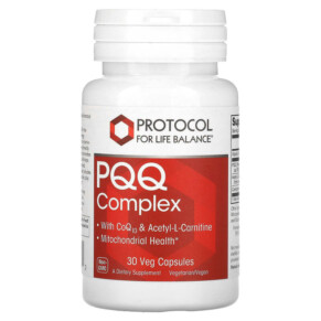 Thực phẩm chức năng Protocol for Life Balance PQQ Complex 30 Veg Capsules 707359131682