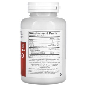 Thành phần vi chất của Protocol for Life Balance Ultra Omega 3-D 90 Fish Softgels 707359116634