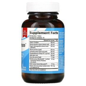 Thành phần vi chất của Pure Essence BrainEssence 60 Tablets 659670140044