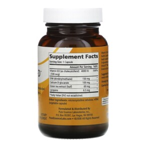 Thành phần vi chất của Pure Essence Breast-D 30 Vegi-Caps 659670260018