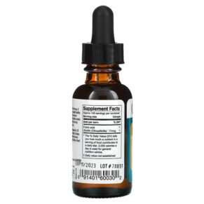 Thành phần vi chất của Pure Planet Fulvic Zeolite 1 fl oz (30 ml) 091401600302