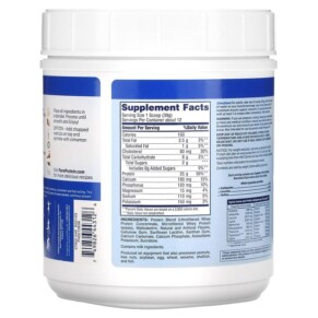 Thành phần vi chất của Pure Protein 100% Whey Pure Protein Vanilla Cream 1 lb (453 g) 749826443126