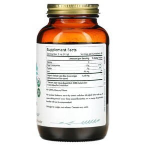 Thành phần vi chất của Pure Synergy Blue-Green Algae Powder 3.2 oz (90 g) 852971004262