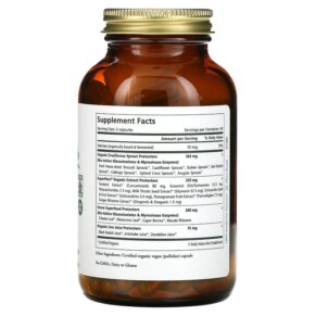 Thành phần vi chất của Pure Synergy Cell Protector 120 Capsules 852971004170