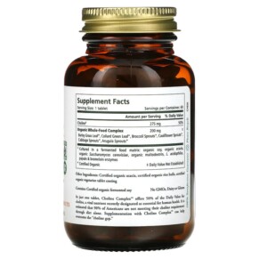 Thành phần vi chất của Pure Synergy Choline Complex 60 Tablets 852971004873