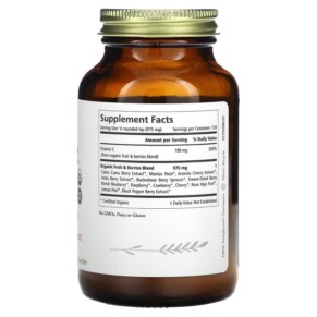 Thành phần vi chất của Pure Synergy Pure Radiance C Powder 4 oz (120 g) 852971004033