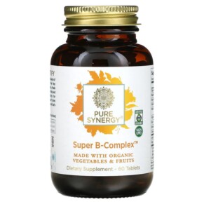 Thực phẩm chức năng Pure Synergy Super B-Complex 60 Tablets 852971004088