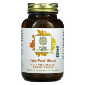 Thực phẩm chức năng Pure Synergy SuperPure Ginger 60 Capsules 852971004705