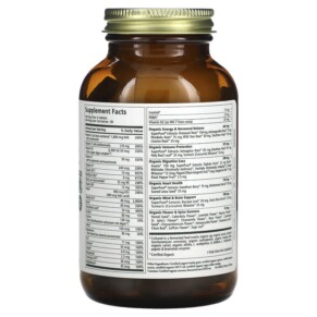 Thành phần vi chất của Pure Synergy Vita-Min-Herb Women's Multivitamin 120 Tablets 852971004316