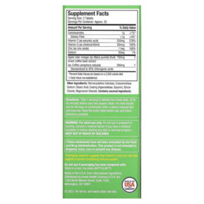 Thành phần vi chất của Purely Inspired Apple Cider Vinegar+ 100 Tablets 631656610413