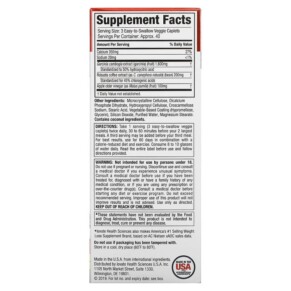 Thành phần vi chất của Purely Inspired Garcinia Cambogia+ 120 Easy-to-Swallow Veggie Caplets 631656604764