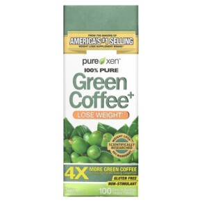 Thực phẩm chức năng Purely Inspired Green Coffee+ 100 Easy-to-Swallow Veggie Tablets 631656604788