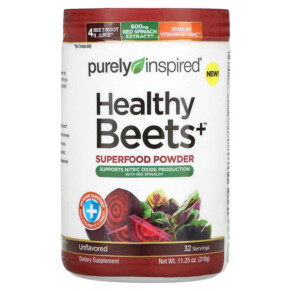Thực phẩm chức năng Purely Inspired Healthy Beets+ Superfood Powder Unflavored 11.25 oz (319 g) 631656716474