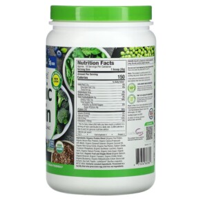 Thành phần vi chất của Purely Inspired Organic Protein Plant-Based Nutrition Shake Decadent Chocolate 1.5 lbs (680 g) 631656603804