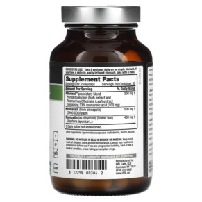 Thành phần vi chất của Quality of Life Labs Allerfin 60 Vegicaps 812259003042