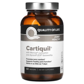 Thực phẩm chức năng Quality of Life Labs Cartiquil 60 Vegicaps 812259003257