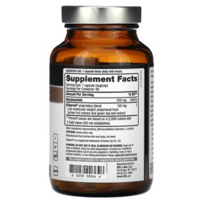 Thành phần vi chất của Quality of Life Labs Oligoderm with Oligonol and Niacinamide 60 VegiCaps 812259003646