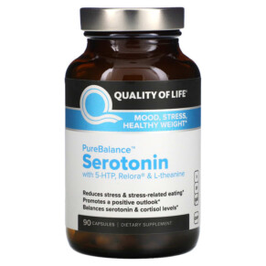 Thực phẩm chức năng Quality of Life Labs PureBalance Serotonin 90 Capsules 812259003202