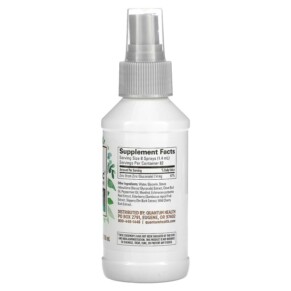 Quantum Health TheraZinc Immune Support Throat Spray Peppermint 4 fl oz (118 ml) 3 Thành phần vi chất của Quantum Health TheraZinc Immune Support Throat Spray Peppermint 4 fl oz (118 ml) 046985017053