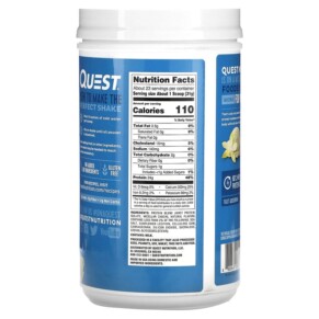 Thành phần vi chất của Quest Nutrition Protein Powder Vanilla Milkshake 1.6 lb (726 g) 888849008582