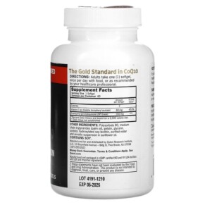 Thành phần vi chất của Qunol Ultra CoQ10 100 mg 60 Softgels 898440001240