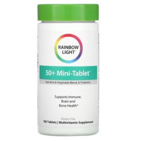Thực phẩm chức năng Rainbow Light 50+ Mini-Tablet 180 Tablets 021888113439