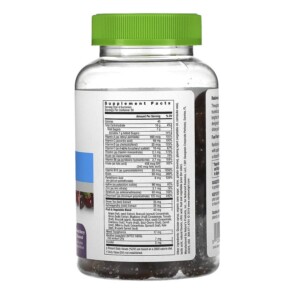 Thành phần vi chất của Rainbow Light Men's Multivitamin Mixed Berry 120 Gummies 021888201501