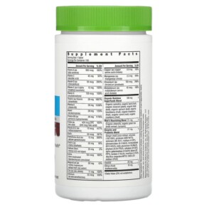 Thành phần vi chất của Rainbow Light Men's One Multivitamin 150 Tablets 021888108930