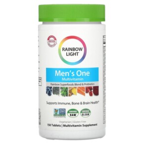 Thực phẩm chức năng Rainbow Light Men's One Multivitamin 150 Tablets 021888108930