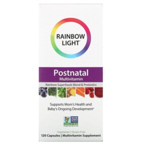Thực phẩm chức năng Rainbow Light Postnatal Multivitamin 120 Capsules 021888781614