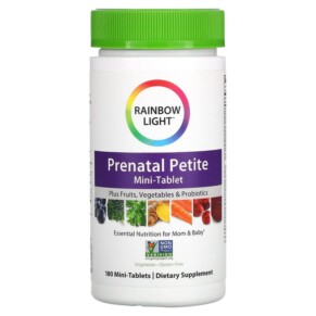 Thực phẩm chức năng Rainbow Light Prenatal Petite 180 Mini-Tablets 021888201839