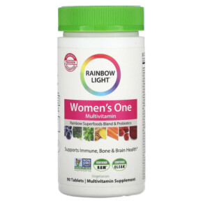 Thực phẩm chức năng Rainbow Light Women's One Multivitamin 90 Tablets 021888108824