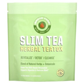 Thực phẩm chức năng RAPIDFIRE SlimTea Herbal Teatox Lemon 14 Tea Bags 035046104887