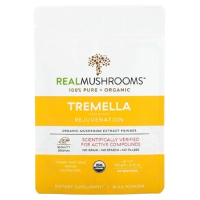 Thực phẩm chức năng Real Mushrooms Tremella Organic Mushroom Extract Powder 2.12 oz (60 g) 628110068422
