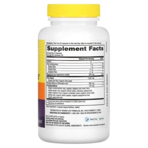 Thành phần vi chất của Renew Life Bowel Cleanse Colon Support 150 Vegetarian Capsules 631257535467