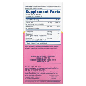 Thành phần vi chất của Renew Life Women's Wellness Period Partner 60 Vegetarian Capsules 631257122285