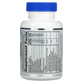 Thành phần vi chất của RidgeCrest Herbals Anxiety Free Stress Relief Complex 60 Vegan Capsules 355724003203