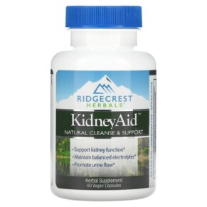 Thực phẩm chức năng RidgeCrest Herbals KidneyAid 60 Vegan Capsules 355724001681