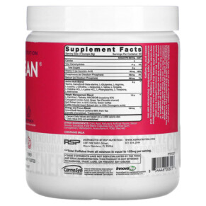 Thành phần vi chất của RSP Nutrition AminoLean 5 g Amino Acids + Anytime Energy Fruit Punch 9.52 oz (270 g) 854446006016